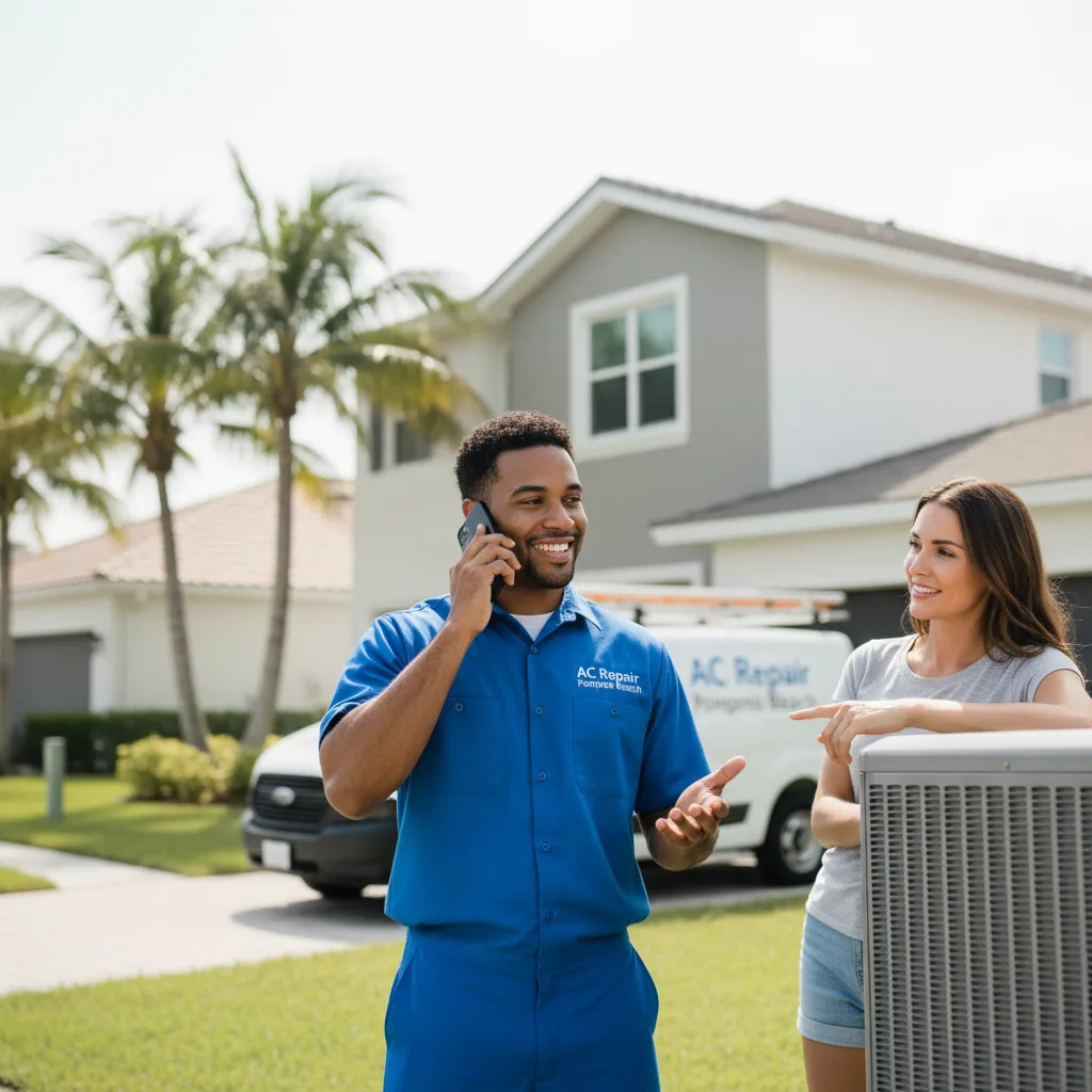 AC Repair Pompano Beach customer support in Clark